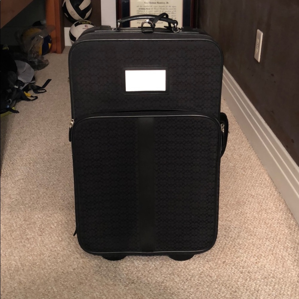 Coach Roller Luggage Bag